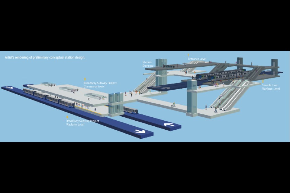 The 5.7-kilometre extension of the Millennium Line will add six more stations along Broadway and is expected to be completed by 2025 and cost $2.83 billion.