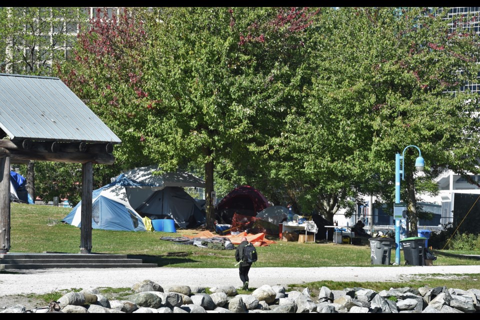 The encampment at CRAB park is being ordered to disband by the Vancouver parks board.