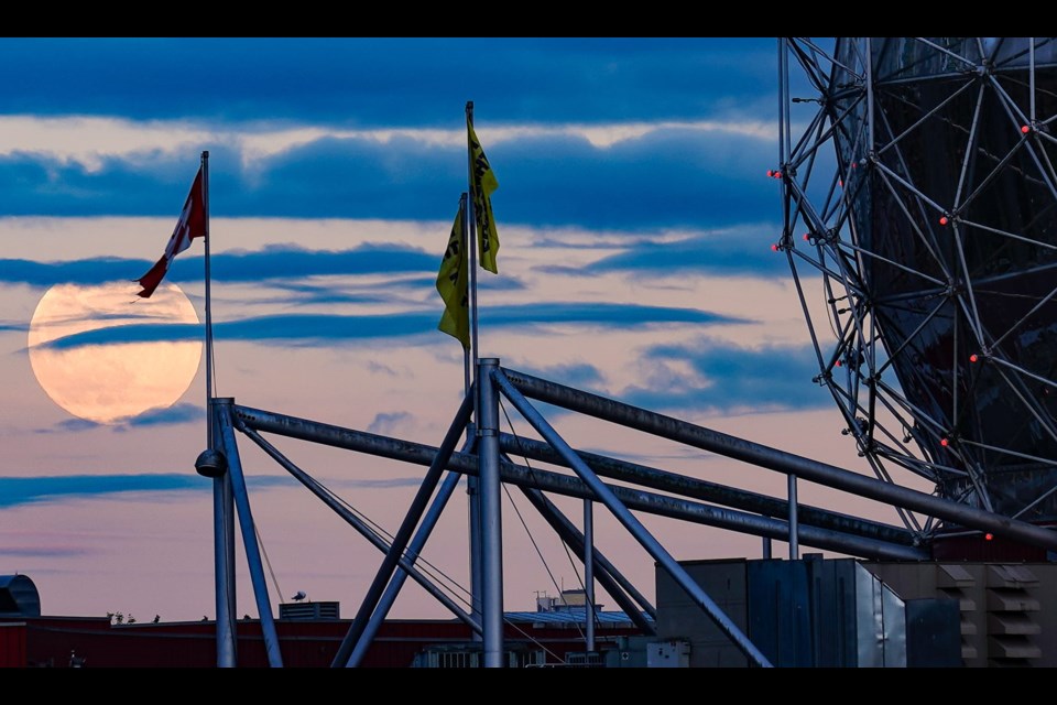 May's full moon, known as the "flower moon," is also considered a "supermoon." Not only was it extra-large, but Earth was also situated between it and the sun, creating a lunar eclipse.