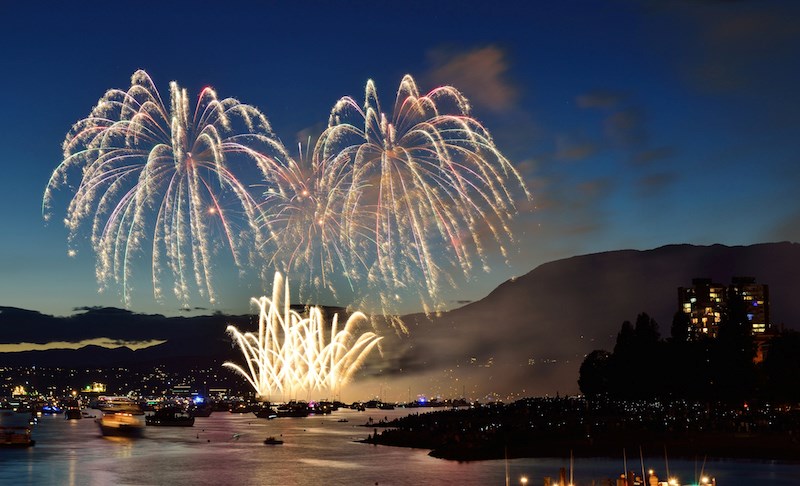 Los lugareños de Vancouver están reemplazando los fuegos artificiales con drones