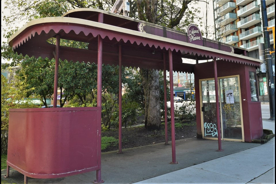 The city is planning to remove the recognizable bus shelter in Mount Pleasant.