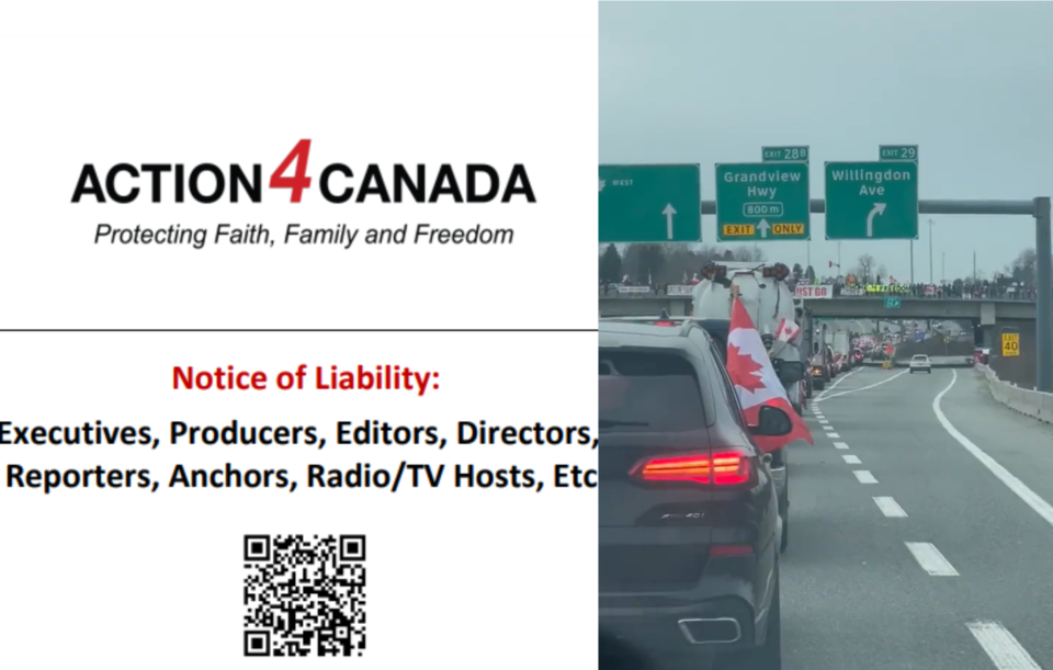 Notice of Liability Vancouver convoy