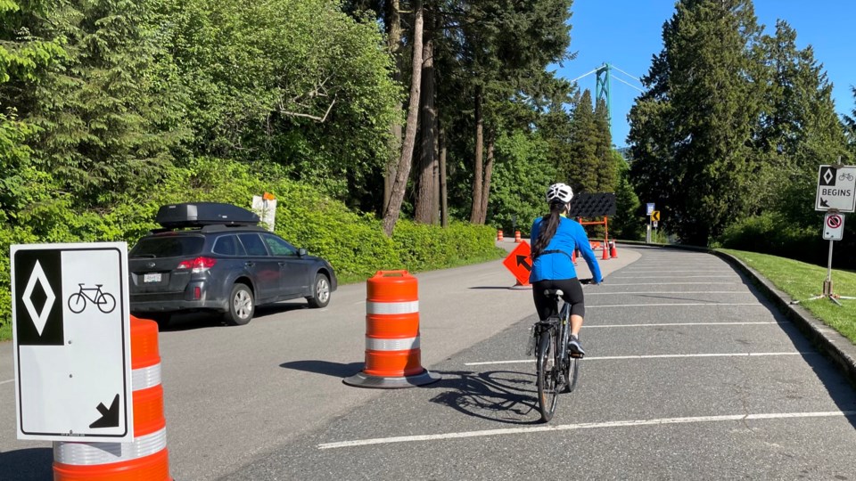 Stanley Park bike lane