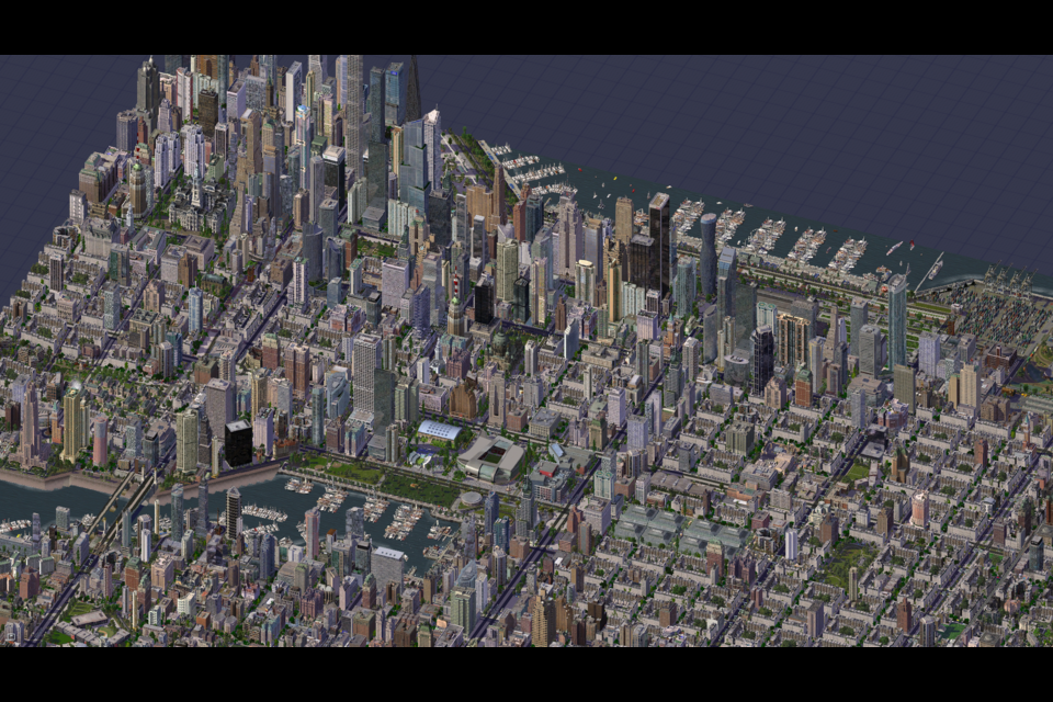 Ever since the 2010 Olympics, one avid SimCity4 player has been working to create a loose interpretation of Vancouver and YVR in the game. 