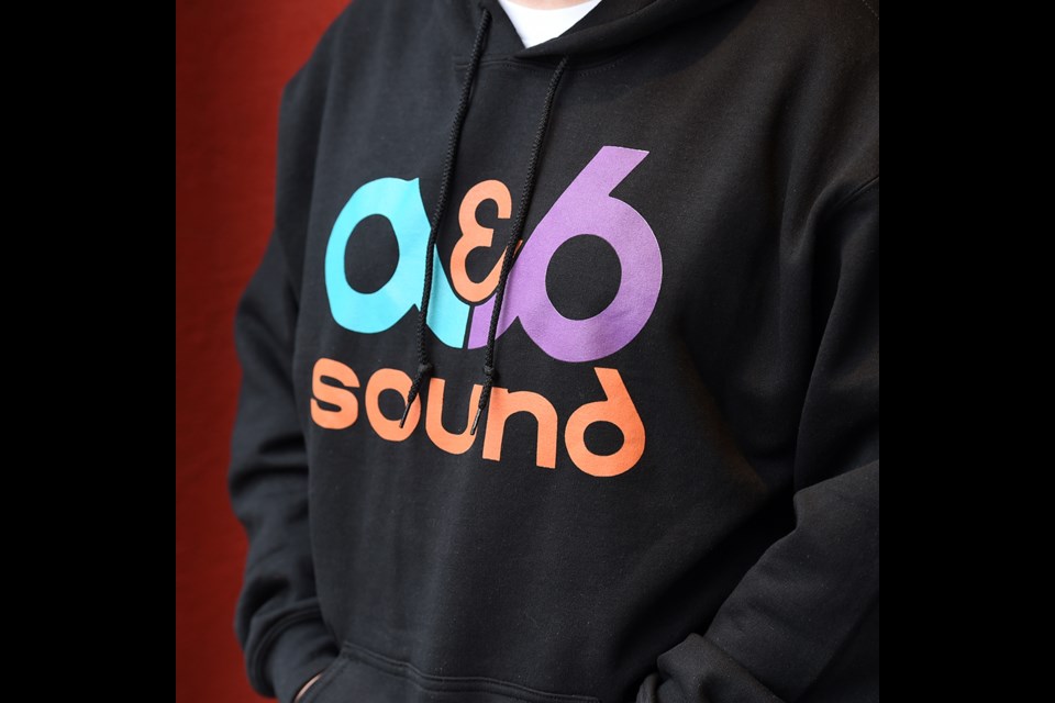 A&B Sound hooded sweatshirt