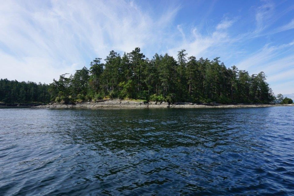 Chads Island just off Salt Spring