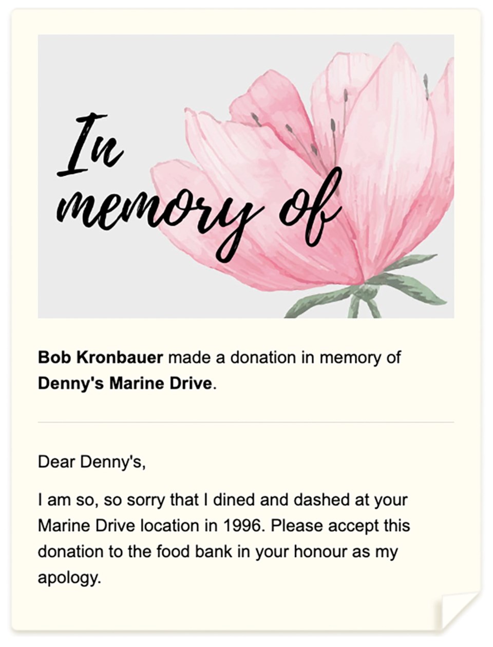 denny-memorial-donation