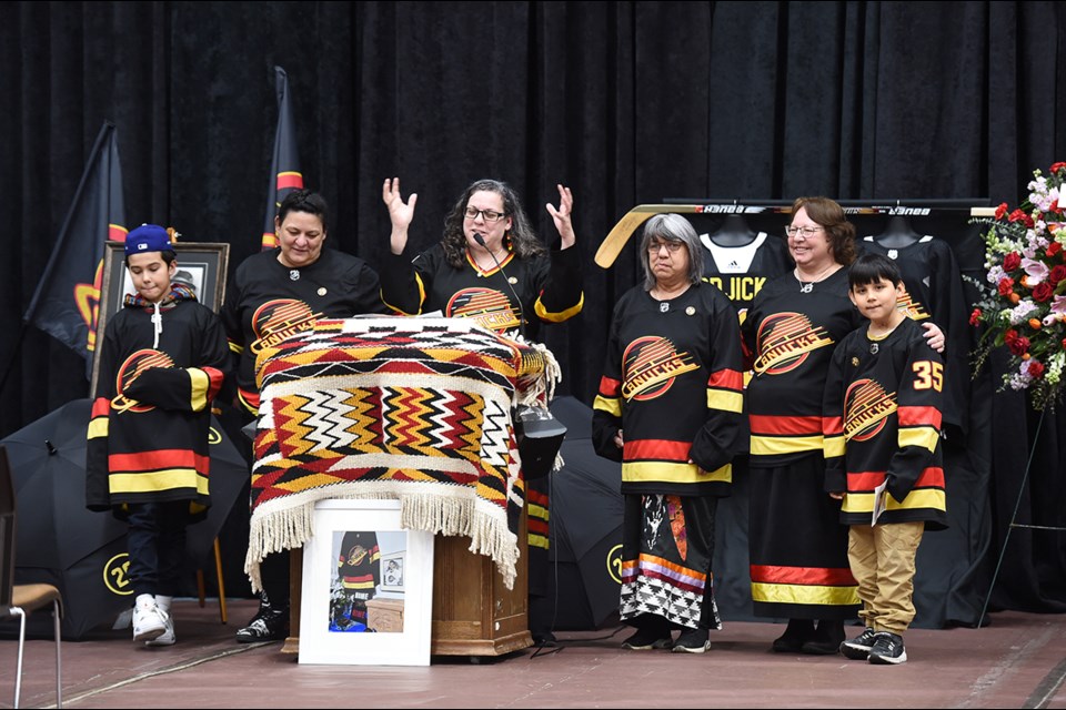 Gino Odjick memorial held at Musqueam Nation community centre - Vancouver  Is Awesome