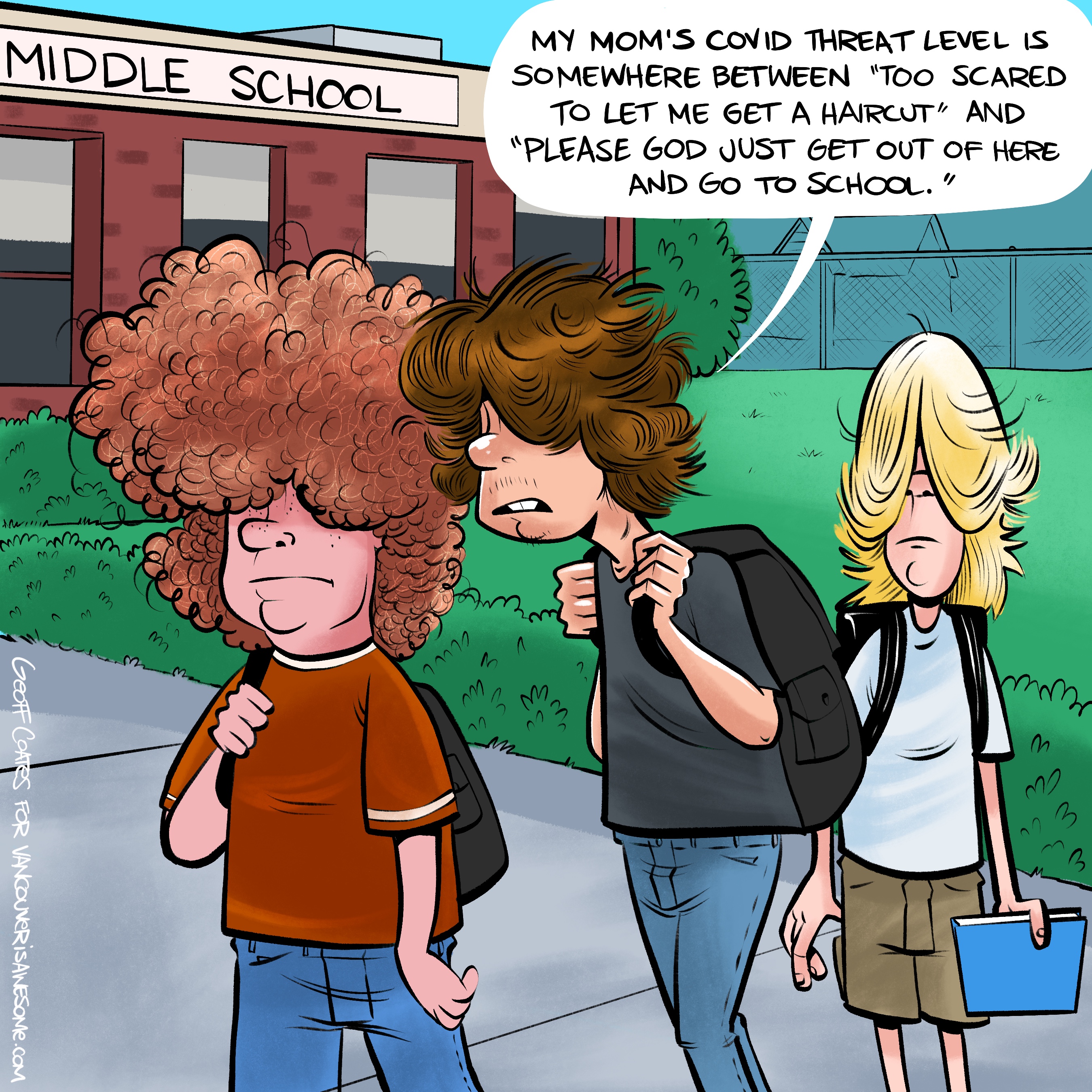 Cartoon Where S Your Covid Comfort Level At Parents Vancouver Is Awesome