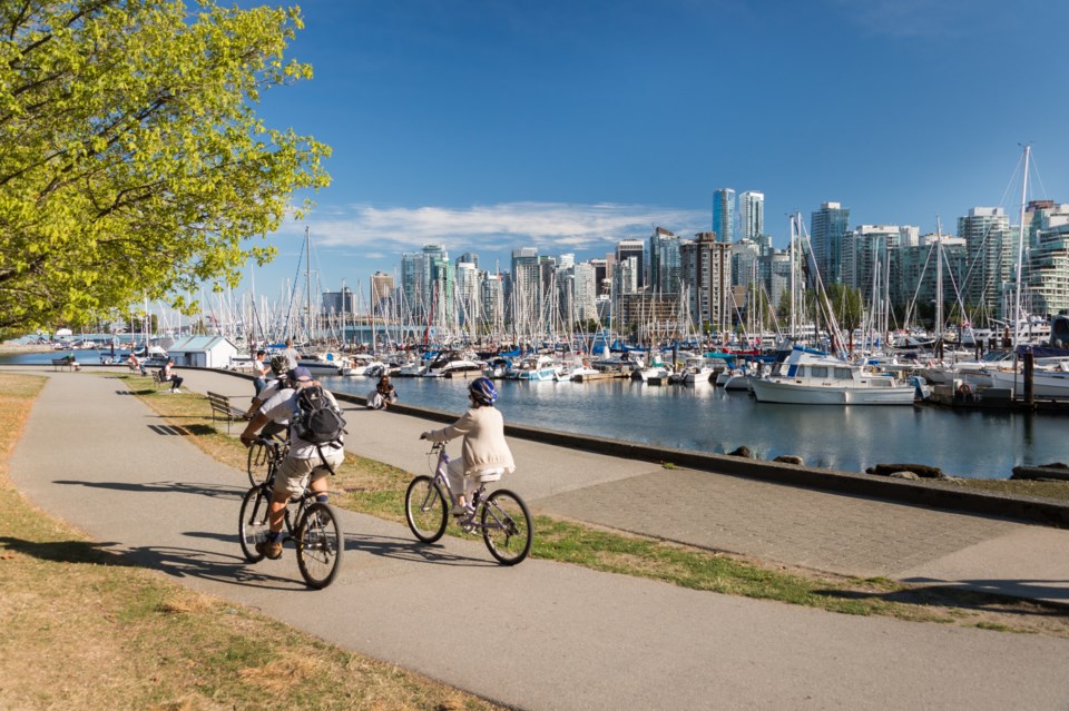 cyclist vancouver 1