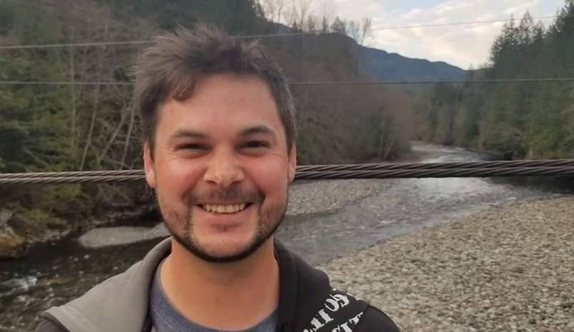 A prayer and candlelight vigil was held Friday night, Feb. 21 for missing Squamish man Daniel Reoch, who was last seen on Nov. 26.