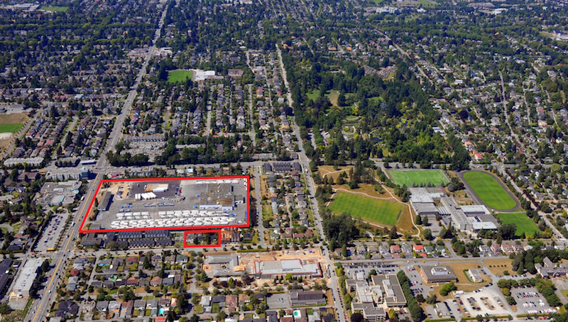 The OTC site as it once looked. Image by James KM Cheng Architects via City of Vancouver 