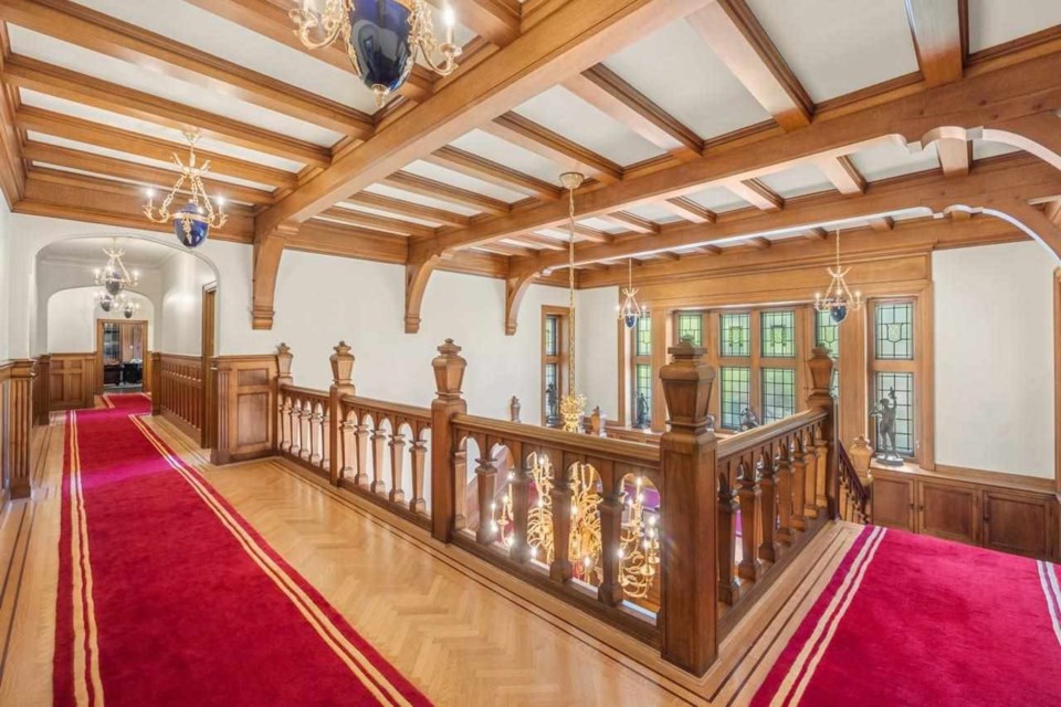 A sprawling mansion in Vancouver's Shaughnessy neighbourhood comes with a staggering price tag but offers several post-Medieval features. 