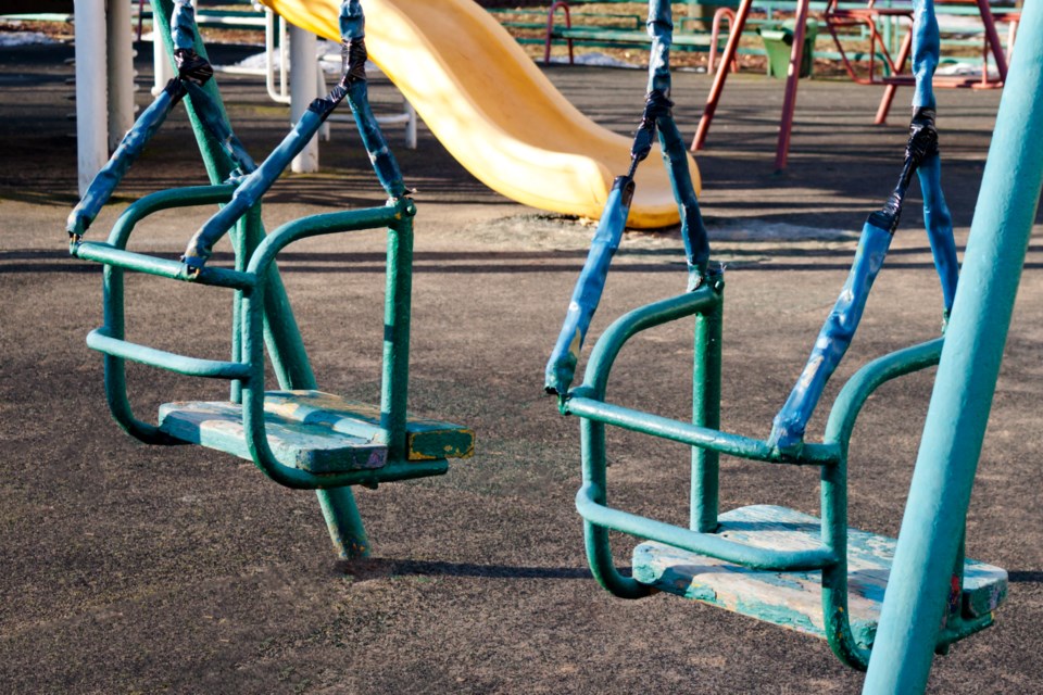 Abandoned playground