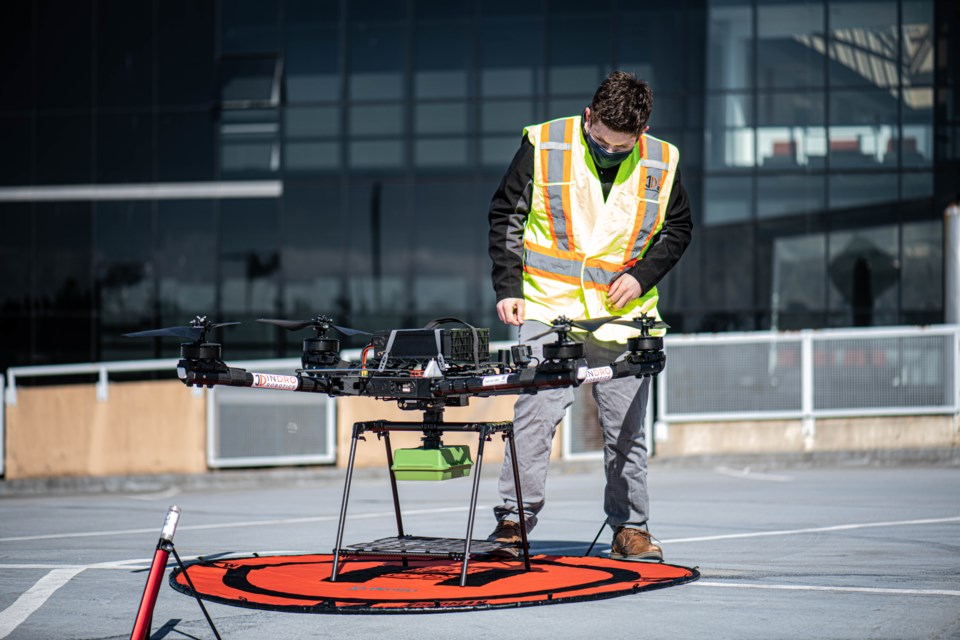 Earlier this week UBC hosted the first drone flight in Canada powered by a 5G network.
