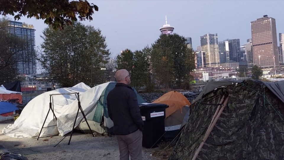 Mayoral candidate slept in Crab Park