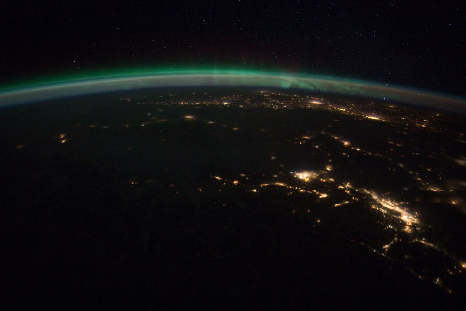 Almost a decade ago, NASA captured some stunning images of the aurora borealis over Vancouver.