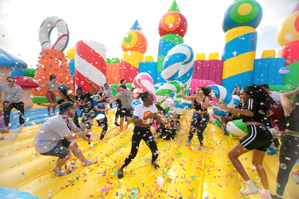 The world's biggest bouncy castle is coming to Metro Vancouver later this summer.