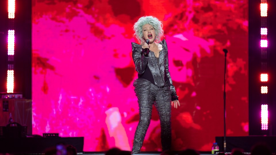 Cyndi Lauper Vancouver concert at Rogers Arena, August 2025 Vancouver Is Awesome