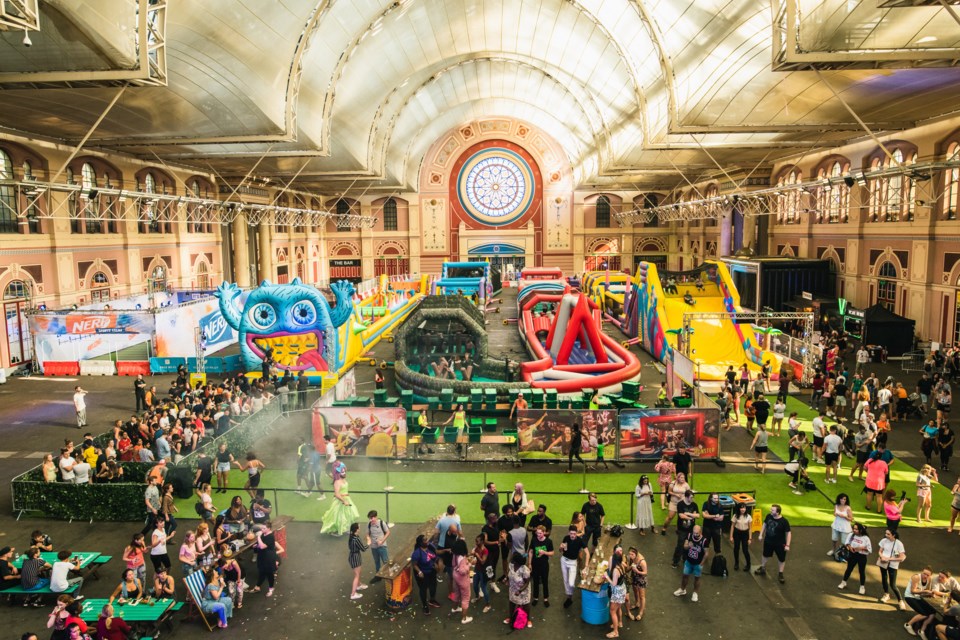 The massive Monster playground inflatable obstacle course will be set up not far outside Metro 鶹ýӳthis summer. 