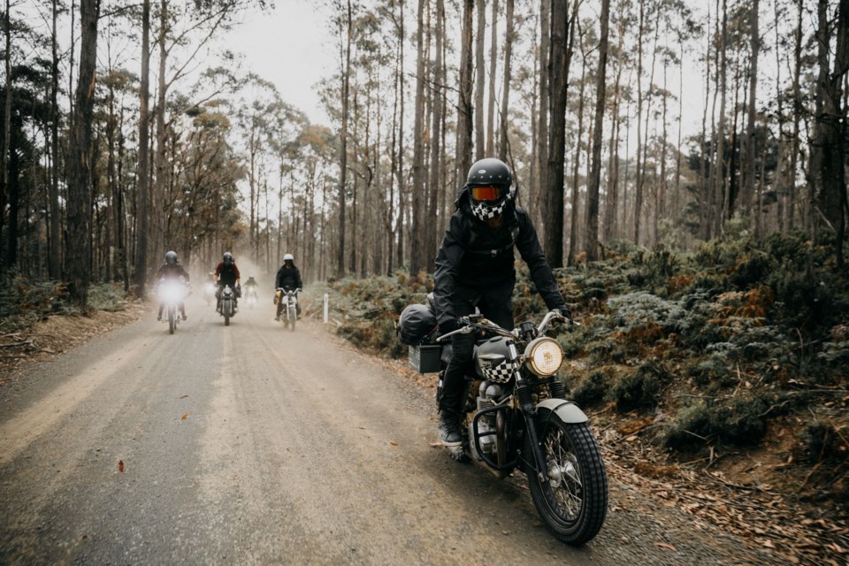 motorcycle-in-forest