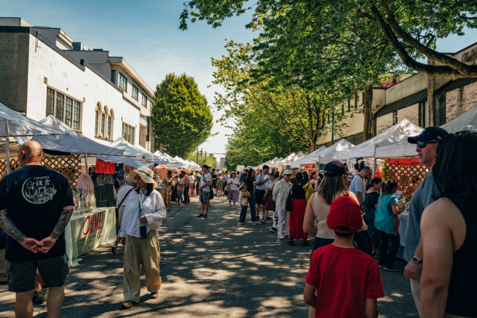 The free 49th Annual Powell Street Festival takes place at Oppenheimer Park in the DTES on Aug. 2 and 3, 2025.