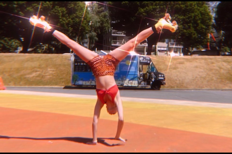 There's no shortage of fun at the Sunset Beach roller disco. 