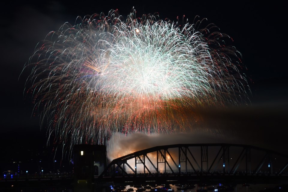 The second of three fireworks shows in the 2025 Celebration of Light festival saw Royal Pyrotechnie from Quebec light up the Vancouver sky.