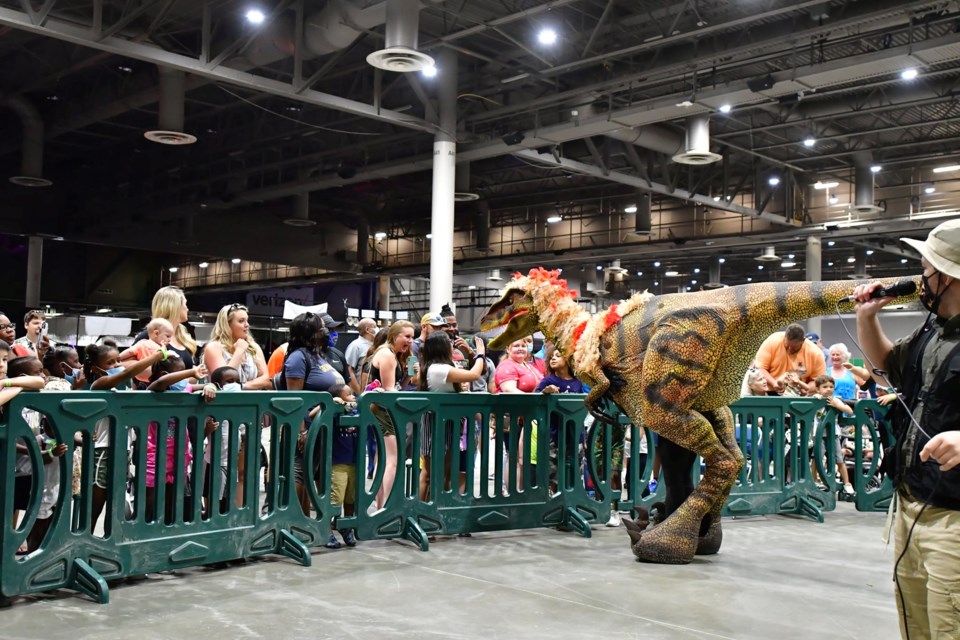 The life-sized dinosaur event Jurassic Quest arrives in Vancouver May 13.