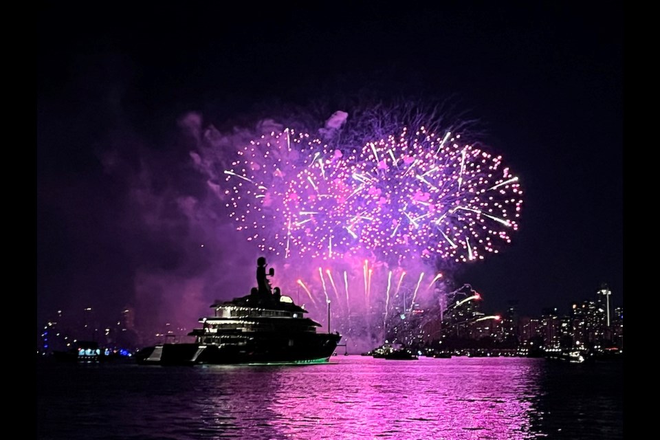 Team Fireworks FX from Nova Scotia finished off Vancouver's 2025 Celebration of light in dazzling fashion on July 26, 2025