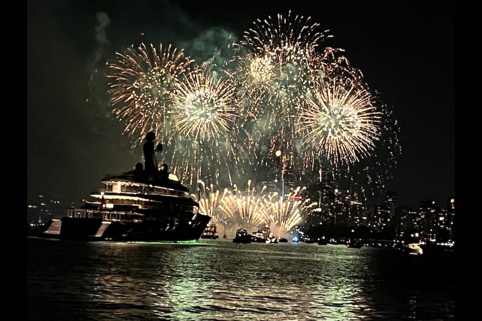 Team Fireworks FX from Nova Scotia finished off Vancouver's 2025 Celebration of light in dazzling fashion on July 26, 2025.