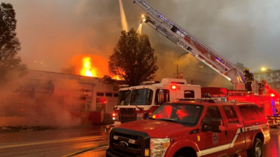 cambie street fire businesses destroyed gofundme