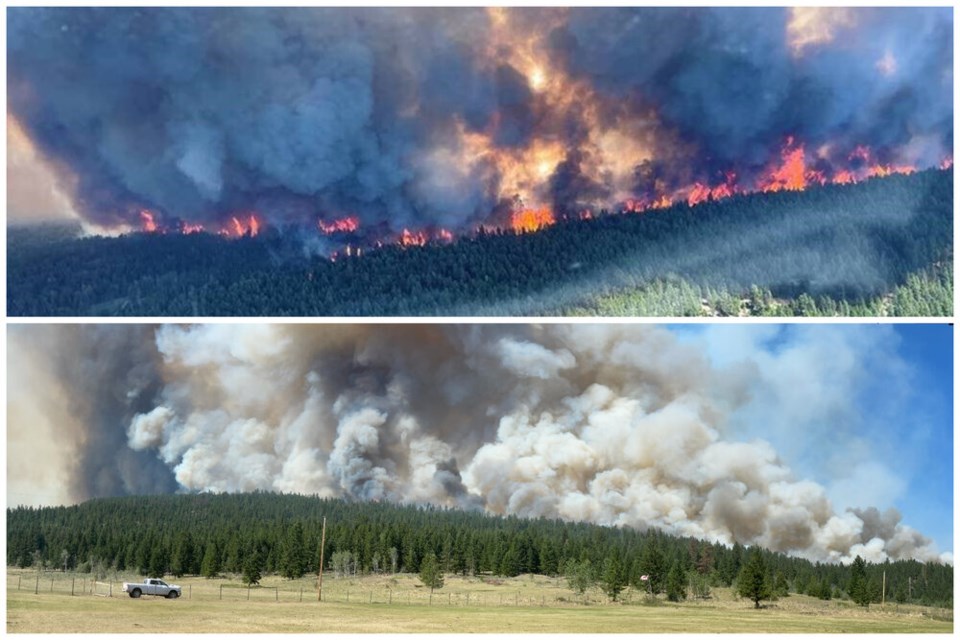 Sparks Lake fire