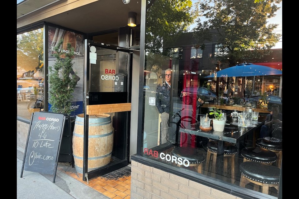 Tuck into Bar Corso to enjoy excellent cocktails and Italian-inspired share plates