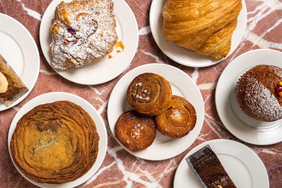 Beaucoup Bakery has added a second location in Vancouver, opening May 31, 2023 in a former Starbucks on Dunsmuir in the base of the St Regis Hotel