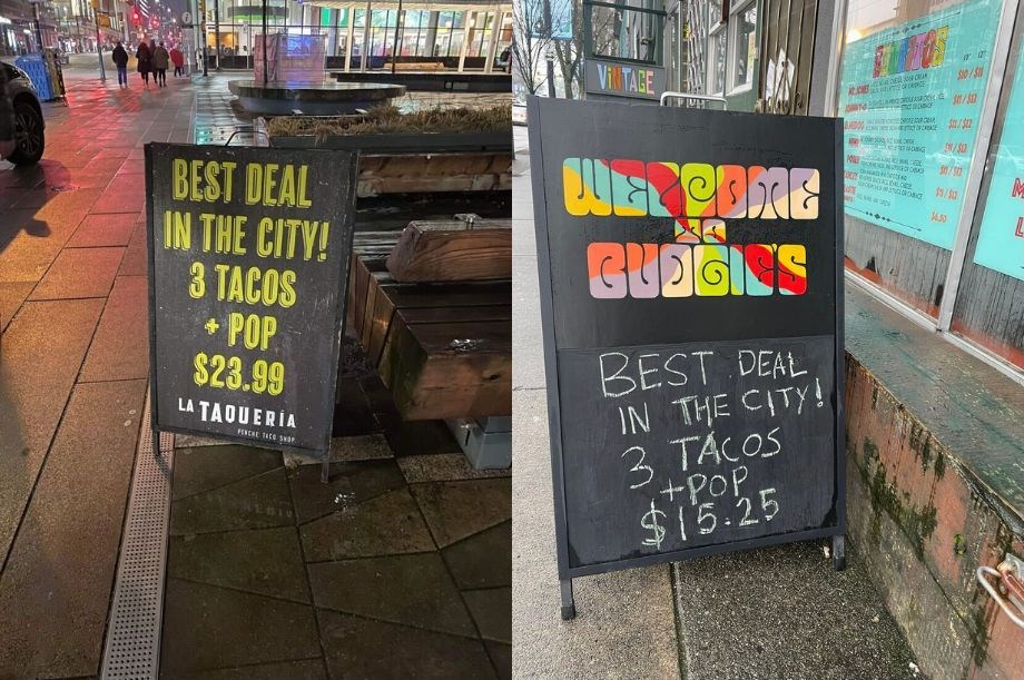 Dwa sklepy z taco w Vancouver oferują „najlepszą ofertę w mieście”