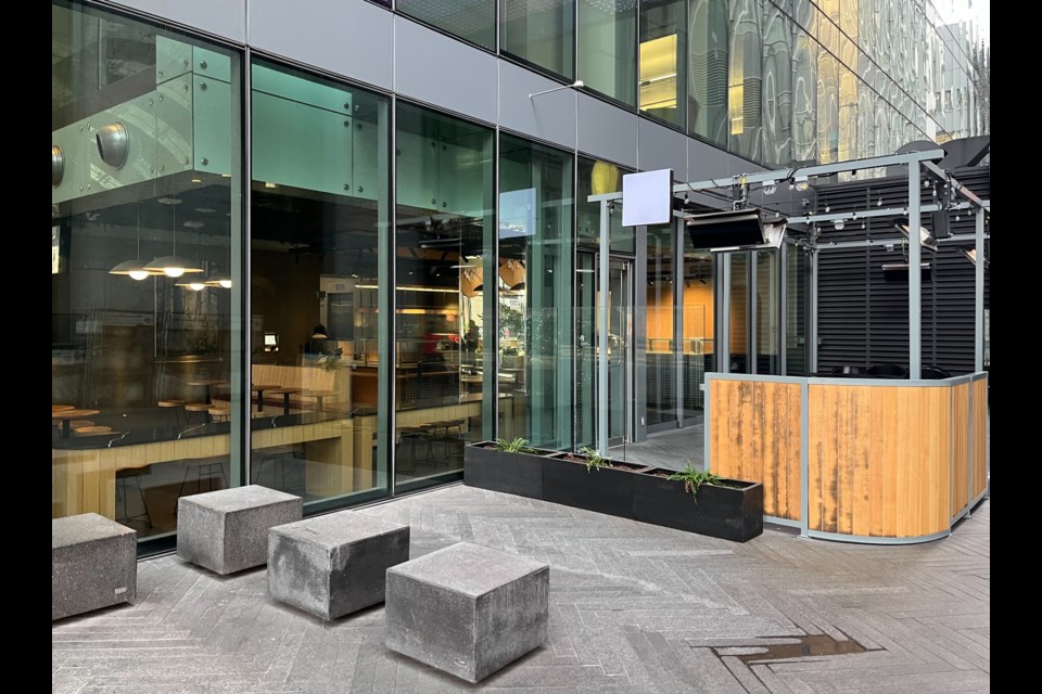 The former Bisou location at Telus Garden is now empty.