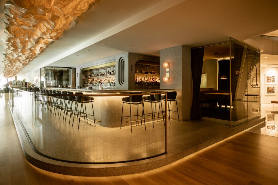 The Botanist Bar inside the Fairmont Pacific Rim has just received a prestigious award as part of North America’s 50 Best Bars awards 2023.