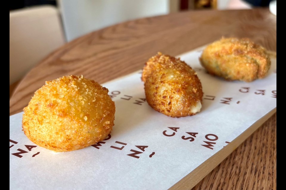 Golden-fried croquetas at Casa Molina are a highlight