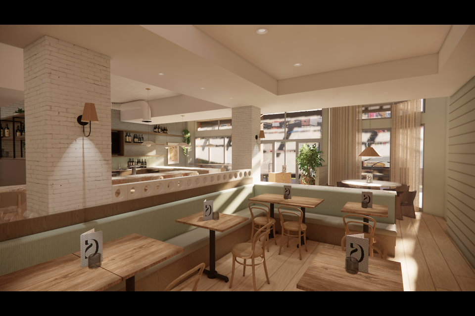 Dovetail is a new restaurant with a California-inspired West Coast theme, opening later this fall in Vancouver