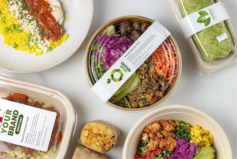 Custom Branded Meals Horizontal