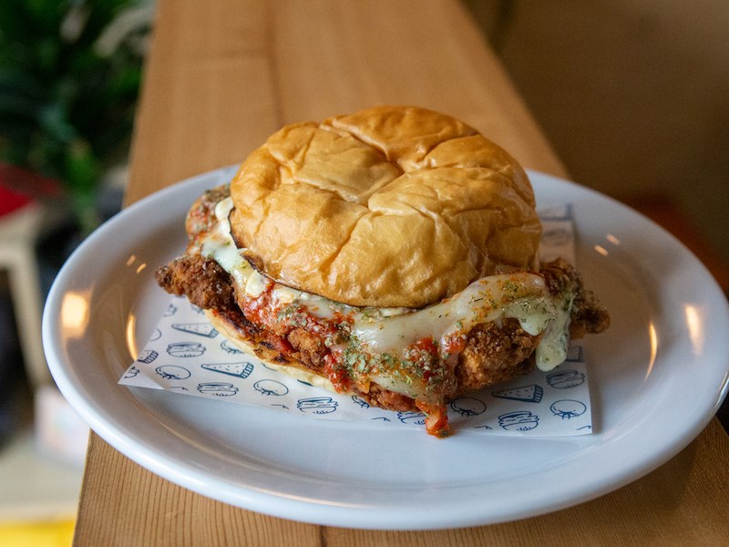 DineStrathcona_Container _ Burdy_Chicken Parm Sandwich