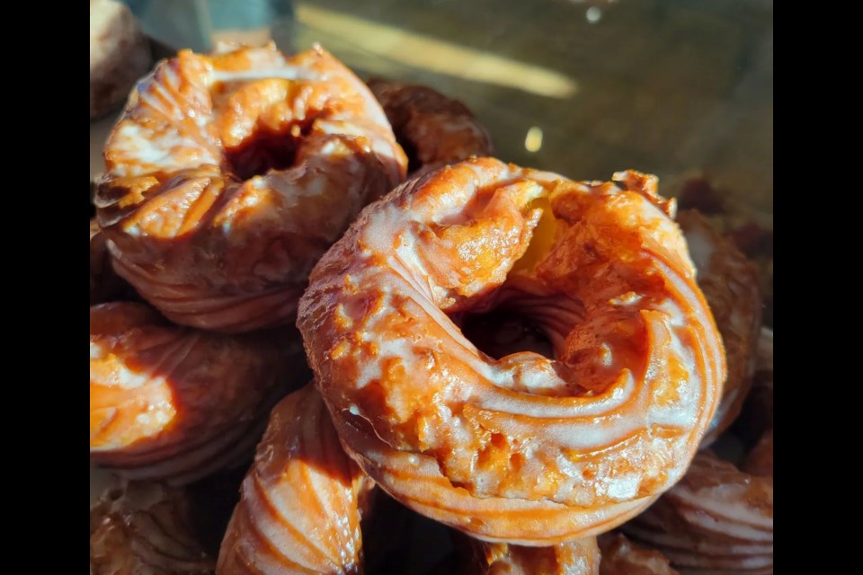 Fridays are donut days at Ratio Coffee in Vernon. The cafe is known for its pastries, light lunch and breakfast foods, and evening pizza and wine bar service