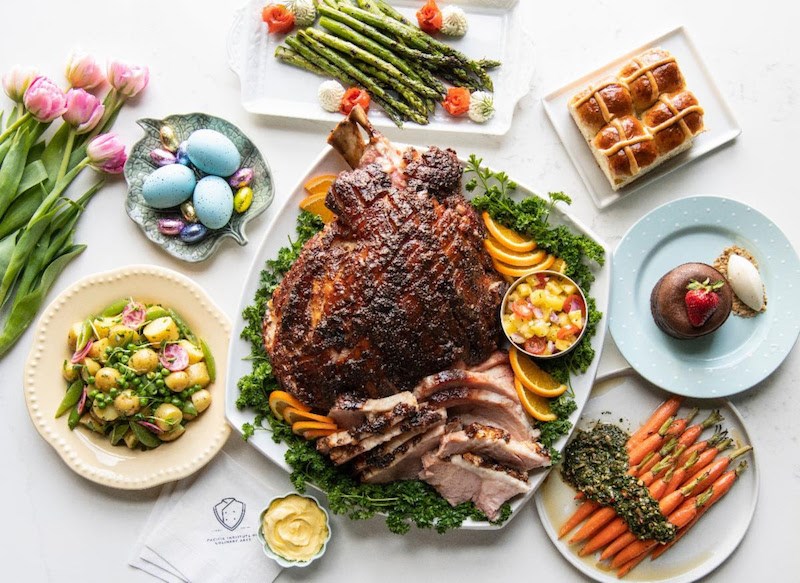 Easter brunch and dinner togo, for takeout, or delivery in Vancouver