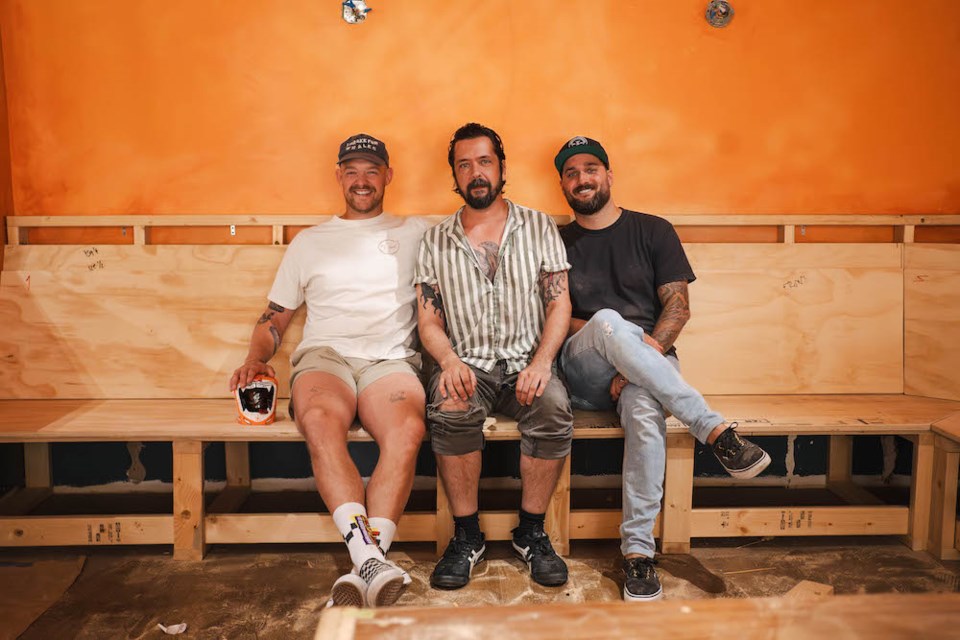 El Gato Gab Gab's crew includes Beverage Director (and designer) Joe Casson, Chef Christian Chaumont, and Boxset Collective founder Cody Allmin.
