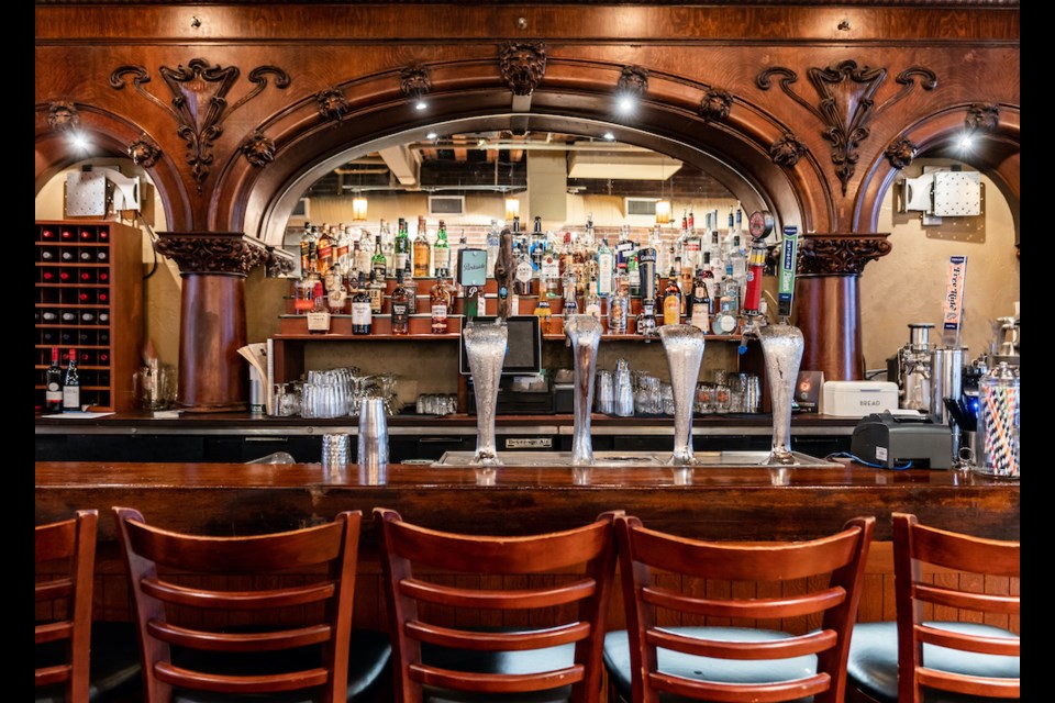 The bar area at the new Fable Diner & Bar