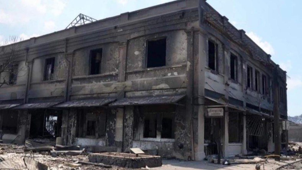 Fleetwood's on Front was gutted by the devastating Maui fires. All of the employees are safe, but many have lost their homes.