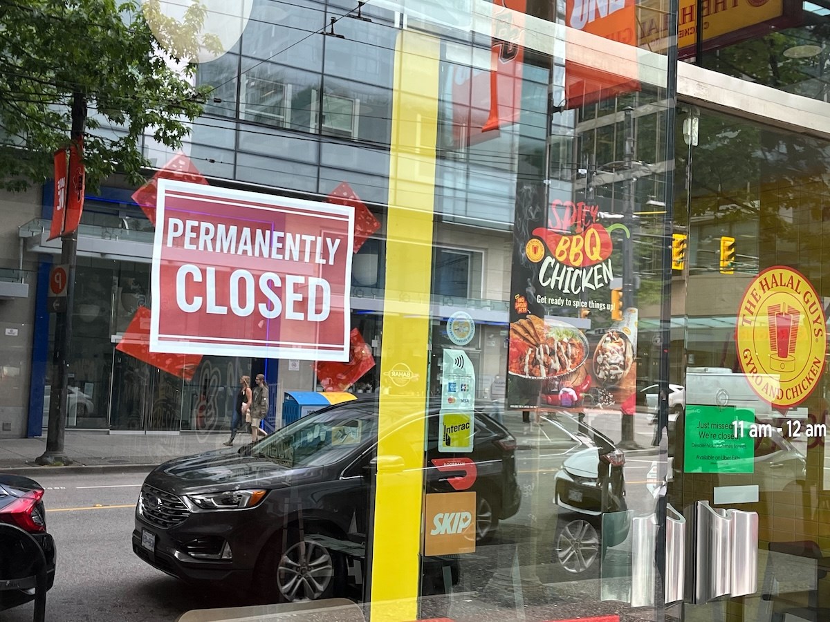 Vancouver location of famous NYC halal restaurant permanently closed