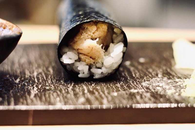 A crab hand roll at Hello Nori. Photo by Lindsay William-Ross/Vancouver Is Awesome