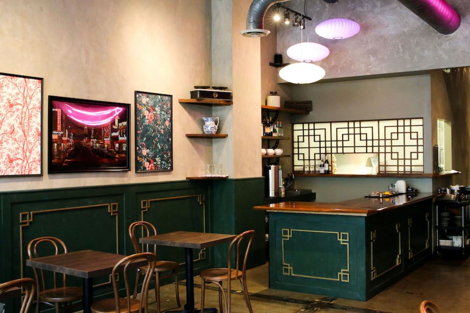 A look at the newly-renovated downtown location of Heritage Asian Eatery. The restaurant launched in 2016 on Pender St and   will debut its renovated interior and new menu offerings starting Sept. 19, 2022.